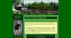 Desktop Screenshot of dogwoodridgefarms.com